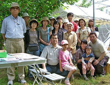 さくらんぼ狩りご来園の皆様