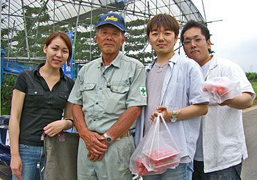 さくらんぼ狩りご来園の皆様