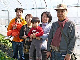 いちご狩りご来園のお客様