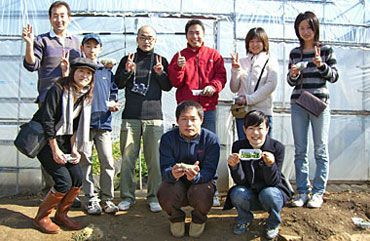 いちご狩りご来園のお客様