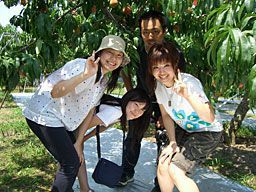 桃狩りご来園の皆様