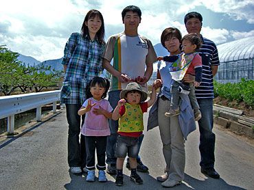 いちご狩りご来園のお客様