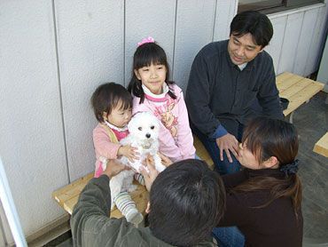 イチゴ狩りご来園のお客様